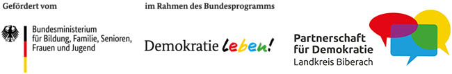 Demokratie leben Logo